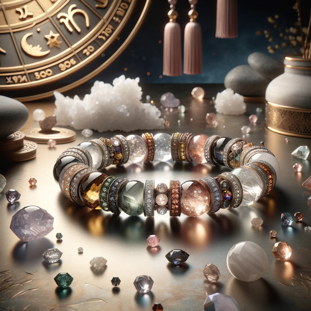 Linsae Handcrafted Custom Mystic Crystal Bracelet