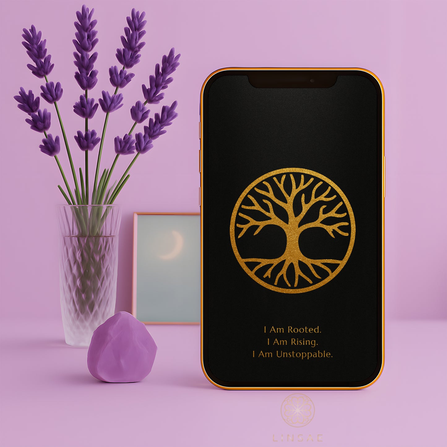 Sacred Tree of Life Phone Wallpaper Set + Manifestation