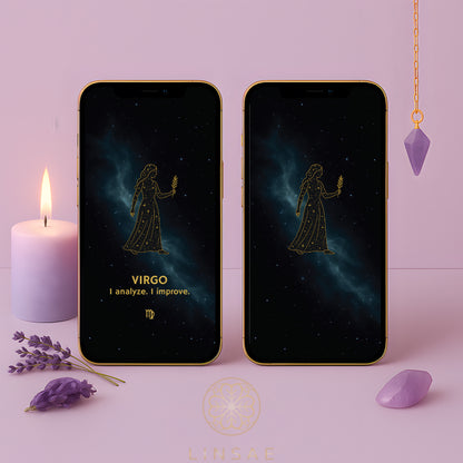 Virgo Phone Wallpaper – Clarity Ritual + Bonus Precision Manifestation PDF