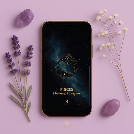 Pisces Phone Wallpaper – Intuitive Dream Charm + Bonus Soul Ritual PDF
