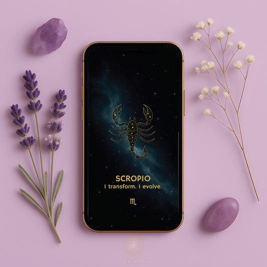 Scorpio Phone Wallpaper – Dark Phoenix Charm + Bonus Shadow Ritual PDF