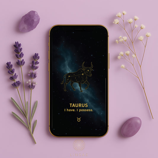 Taurus Phone Wallpaper – Earthy Manifestation Charm + Bonus Ritual PDF